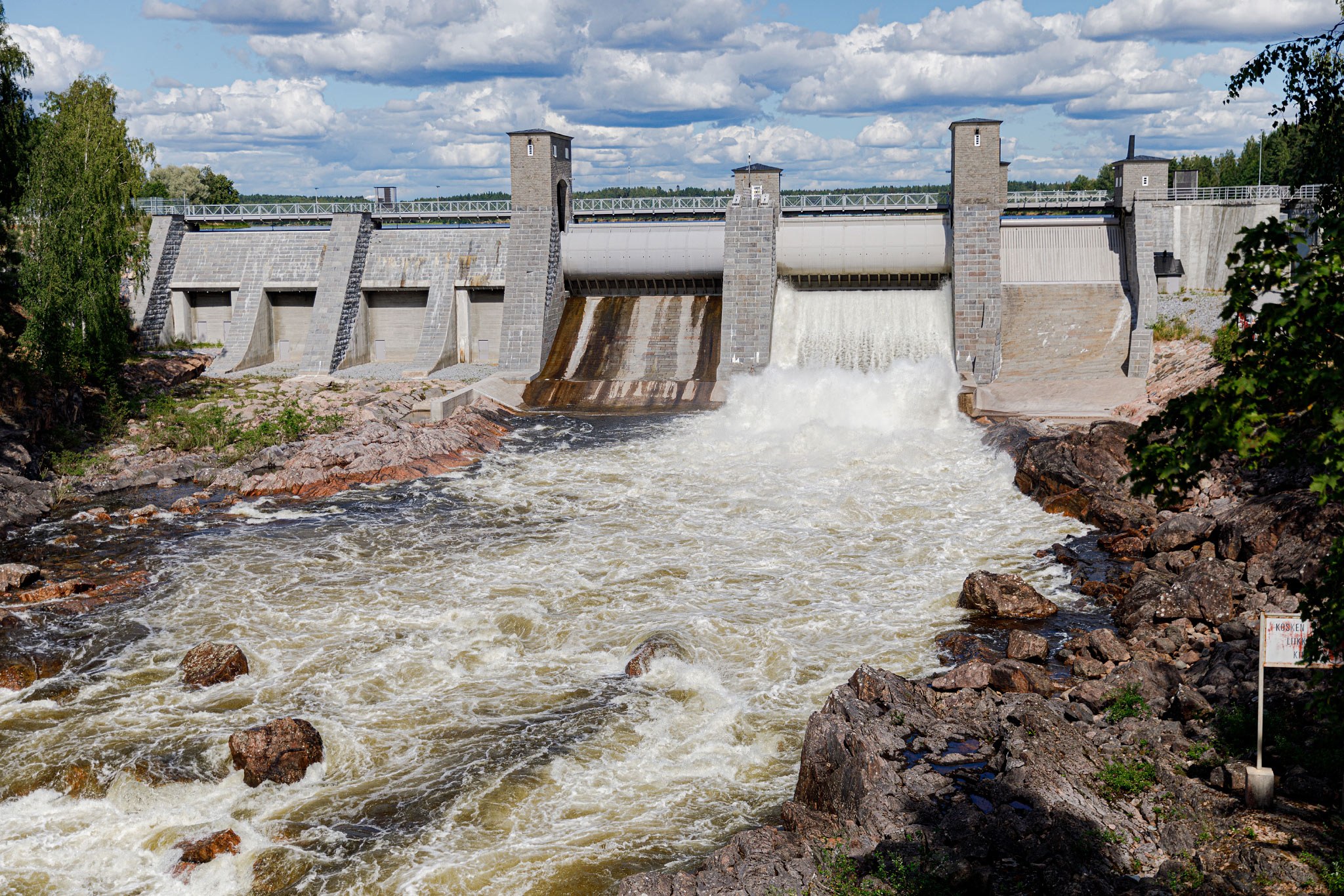 Imatra Rapids, Vuoksi River. Imatrankoski